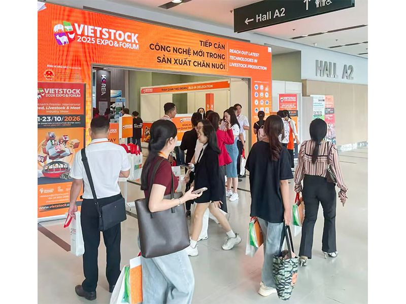闪耀越南 | 卓一牧业精彩亮相越南Vietstock 2025 Expo & Forum